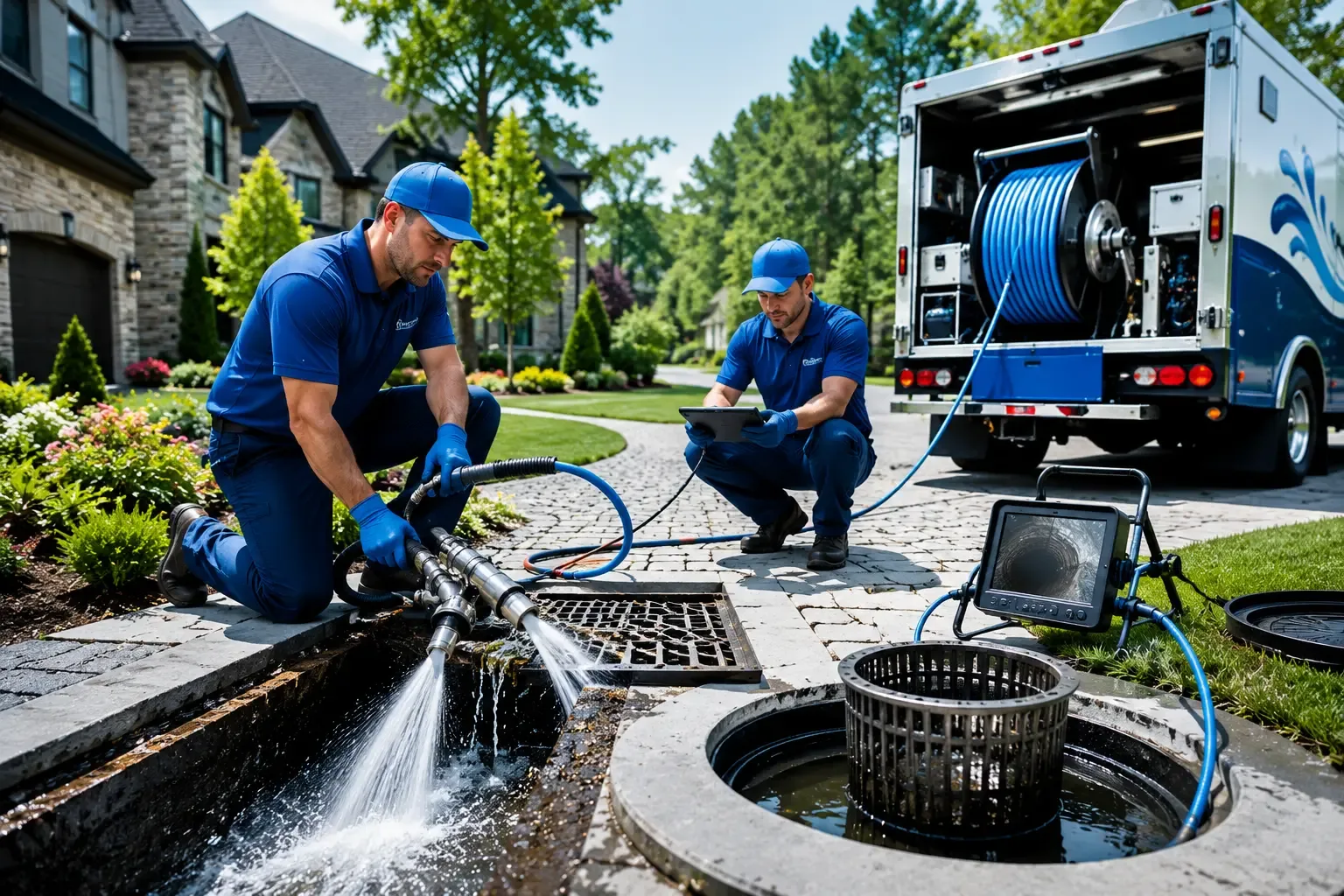 Local outdoor drain cleaning professionals in Matheny, WV