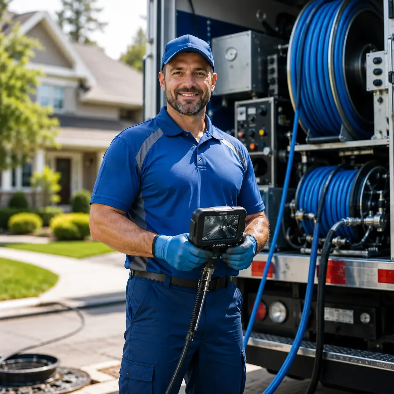 Local outdoor drain cleaning specialists in Matheny, WV